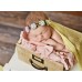 Pastel Newborn Baby Floral Crown Girls Flower Crown Hair Wreath 